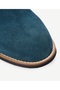 Leather Suede Boots with Color Detail - 3