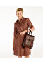 Belted Long Sleeve Shirt Dress - 3
