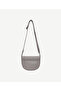 Leather Look Crossbody Bag with Buckle - 3