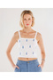 Hanging Embroidery Detailed Blouse - 2