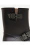 Short Rain Boots with Buckle Detail - 5