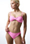 Light Pink Bia Strapless Knot Bikini Top - 5