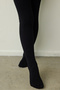 Pretty Karina Black Pantyhose - 2