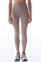 Beige Wonder High Support Shaping / Sculpting Effect High Waist Contour Leggings - 5