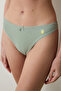 Pointelle Cotton Thong Panties