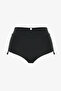 Black New High Waist Bikini Bottom - 5