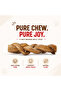 Braided Pizzle Dog Chew Treat (6 Inch, 3 Pcs) - 4
