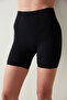 Traceless Black My Size One Size Laser Cut Short Tights - 3