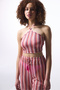 Striped Moi Halter Neck Crop Top - 2