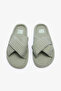 Iris Khaki Slippers