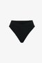 Black V Slip Bikini Bottom - 5
