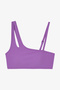 Purple Young Girl Drop Bandeau Bikini Set - 2