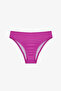 Girl's Pink Floral One-Shoulder Bikini Set - 3