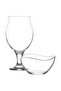 Pub Glass Set of 6 (4 Beer Glasses, 1 Medium Bowl)