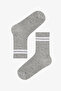 Boy's Lines 3-Piece Tennis Multicolor Socks - 3