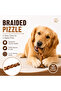 Braided Pizzle Dog Chew Treat (6 Inch, 3 Pcs) - 3