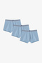 Boy's Blue Tone 3-Piece Boxer