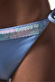 Sequin Blue Bikini Bottom - 4