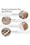 Bed Rail Guard for Toddlers,Lift Foldable Mesh Guardrail,Adjustable Height Fall for Kids,Grey,150cm - 6