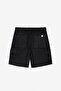 Black Urban Men's Cargo Shorts with Pockets - 3