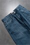 Cloud Washed Wide Leg Super Baggy Blue Men's Jean Trousers - 6