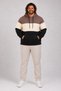 Large Size Hooded 3Ip Sweat Mg 25725 Mink