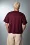 تي شيرت رجالي من Yellow Motion Bordo Boxy Crop - 6