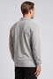 Polo Neck Sweatshirt Men's Melange - 2