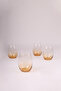 Larc Set of 4 Water Glasses Amber 350 Cc - 3