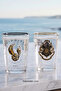 Hogwarts Set of 2 Soft Drink Glasses 510 Cc