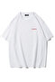 Unisex Oversize Red - No Risk No Story - Red T-Shirt (White) - 2