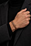 Copper Braided Chain Bracelet Men Women Clip-On Handmade Modern Design - 2