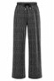 Silver Glitter Droplet Waist Tied Pants