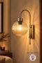 Bobel Honey Glass Wall Lamp Modern Hotel Cafe Vintage Living Room Bedroom Staircase Retro