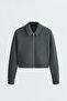 Striped cotton piqué jacket - 5