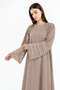 Pearl Linen Abaya – Lightweight, Elegant & Modest Women’s Dress for Ramadan & Eid - 6