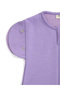 Double Layer Cotton Baby Swaddle Jumpsuit 1.5 Tog Violet - 6