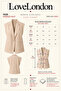 Off-Shoulder Oversize Padded Sleeveless Lined Women's Vest - 3