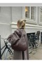 Hely Knitted Pattern Women's Large Size Hand, Arm and Shoulder Bag - 4