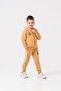 Rabbit Emblem Fleece Boys' Bottom-Top Tracksuit Set - 3