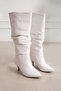 SLÇ-107 Thin Heel Bellows Boots - 2