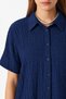 Patterned Wrinkled Fabric Shirt and Pants Set - 3