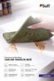 Lavendel Microfiber Double-Sided Tough Dirt Cleaning Cloth 40X40 cm - Green - 2