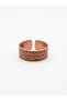 Ayet-El Kürsi Copper Bracelet and Ring Set - 4