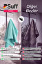 Fuchsie Microfiber Cloth for Removing Difficult Dirt, Bathroom Faucet and Fixture Polishing Cloth 40X40 cm Turquoise - 5