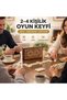 Premium Domino Set with Luxurious Wooden Box Design 28 Pieces 6 Pairs - Family Game New Year Gift - 5