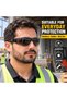 UD 71 Dark Safety Glasses (90960), UV Protection Anti-Scratch Protective Eyewear, Wraparound Dark Lens Work Glasses for Workshop, Construction, Outdoor & DIY Use - 4