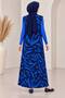 Women's 2-piece set with fisherman neck blouse and gilet - 6