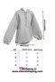 Women's Hooded soft touch pocket detail scarf long sleeve sweatshirt - 5