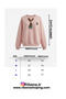 Women's crew neck scarf-lined sweatshirt with cotton interior, soft texture, and embroidered long sleeves. - 4